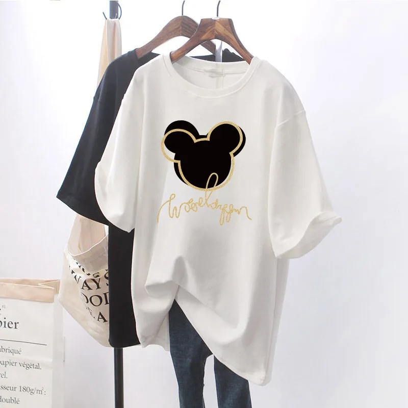 Short Sleeve O-Neck Maternity Cotton Nursing Tees Summer Printing Lactation Tops Postpartum Woman Breastfeeding T-Shirt