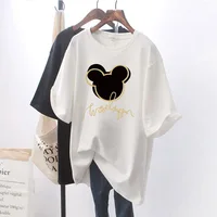 Short Sleeve O-Neck Maternity Cotton Nursing Tees Summer Printing Lactation Tops Postpartum Woman Breastfeeding T-Shirt 3