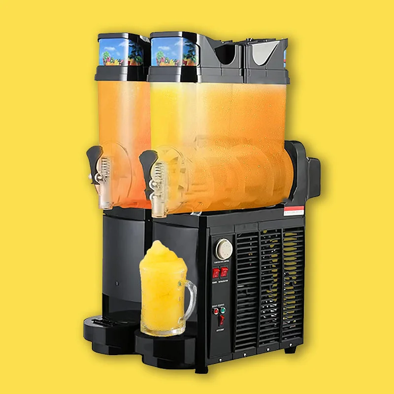 Commercial 15L Slush Machine Frozen Drink Snow Melter Making Machine for Commercial Hotel