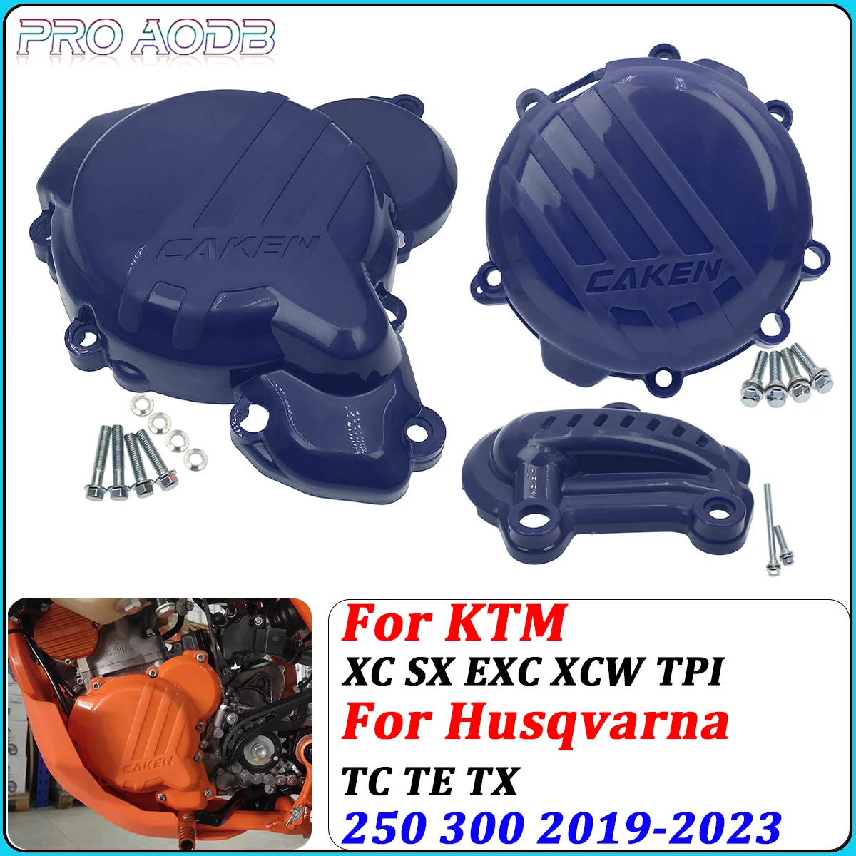 

Motocross Clutch Guard Engine Ignition Protector Water Pump Cover For KTM SX XC EXC XCW TPI For Husqvarna TC TX TE 2019-2023