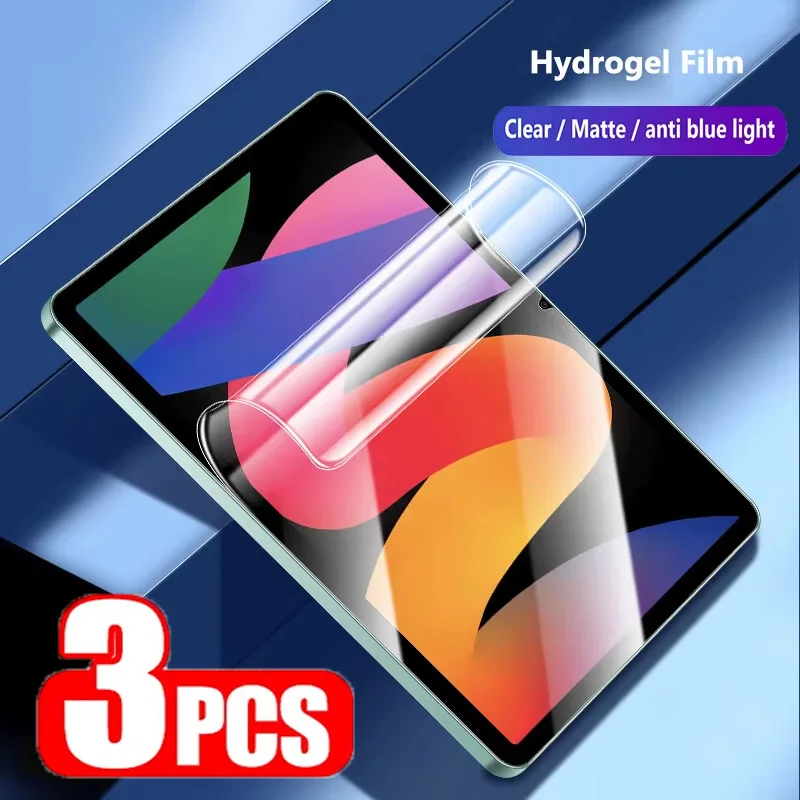 Hydrogel Film For Xiaomi Pad 6S Pro 12.4 7 Pro 11.2 Pad 6 Max 14 Pad 10.6 5 Pro 12.4 5 Pro 11 Full Cover Soft Screen Protector