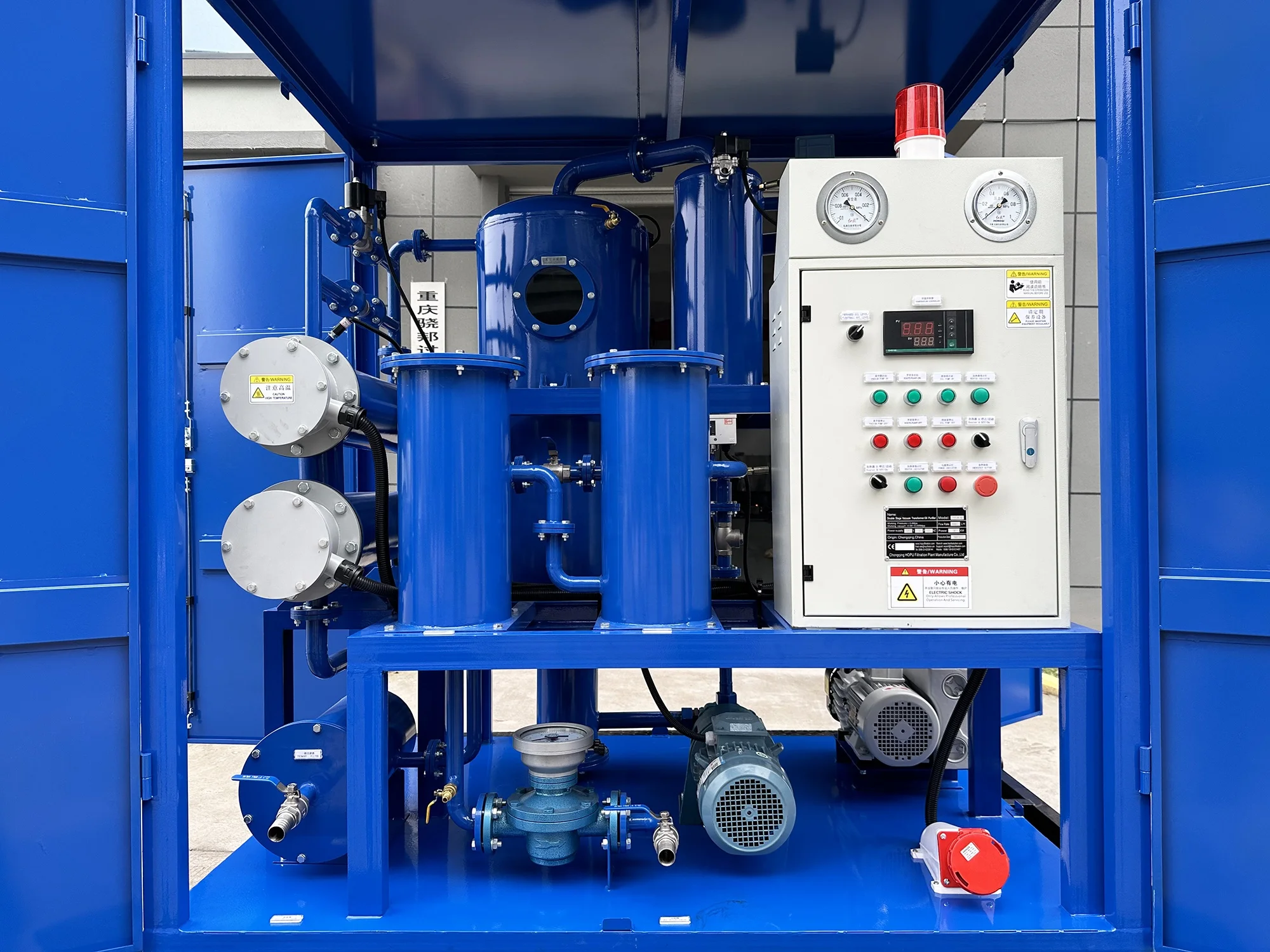 وحدة تنقية زيت محولات النفايات، مصنع إعادة تكرير زيت العزل المستخدم