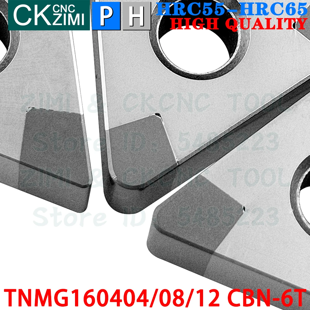 TNMG160404 CBN TNMG160408 CBN TNMG160412 CBN 6T البورون نتريد إدراج تحول إدراج أدوات أدوات مخرطة معدنية باستخدام الحاسب الآلي TNMG للصلب