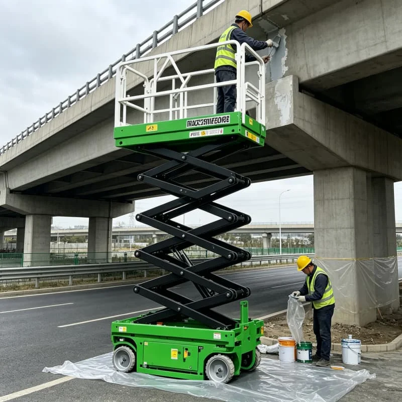 Extendable Platform Scissor Lift Self Propelled Mobile 230kg 380kg for Large Area Work Customized High Quality Hot Sale