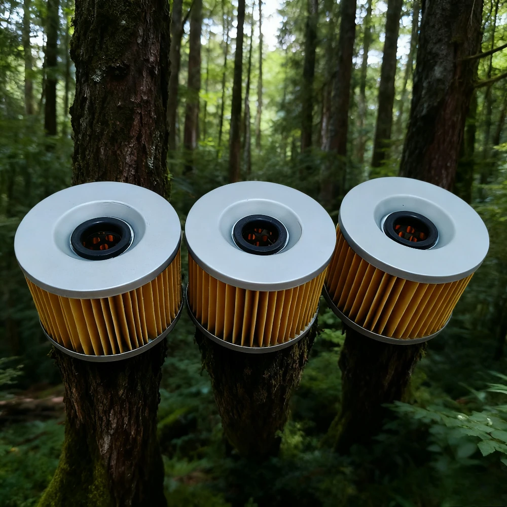 

1/2/4/6/8pc Oil Filter for KAWASAKI Ninja 250R ZRX1200 R for Honda GL1200 Gold Wing Nighthawk 550 650 CB350F CB400F CB500 CB550