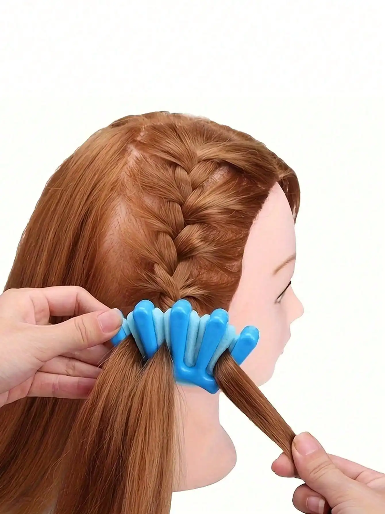 

2pcs Black Fashion Hair Braiding Tool, Hair Styling Accessories Hair Tool Kit Beauty Home Hair Accessories