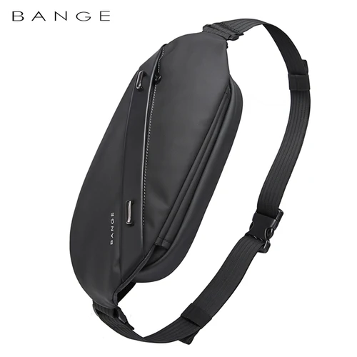 BANGE, bolso cruzado multifunción impermeable de gran capacidad, bolso de hombro para hombre, bandolera para hombre, bolsos de pecho para cinturón a juego