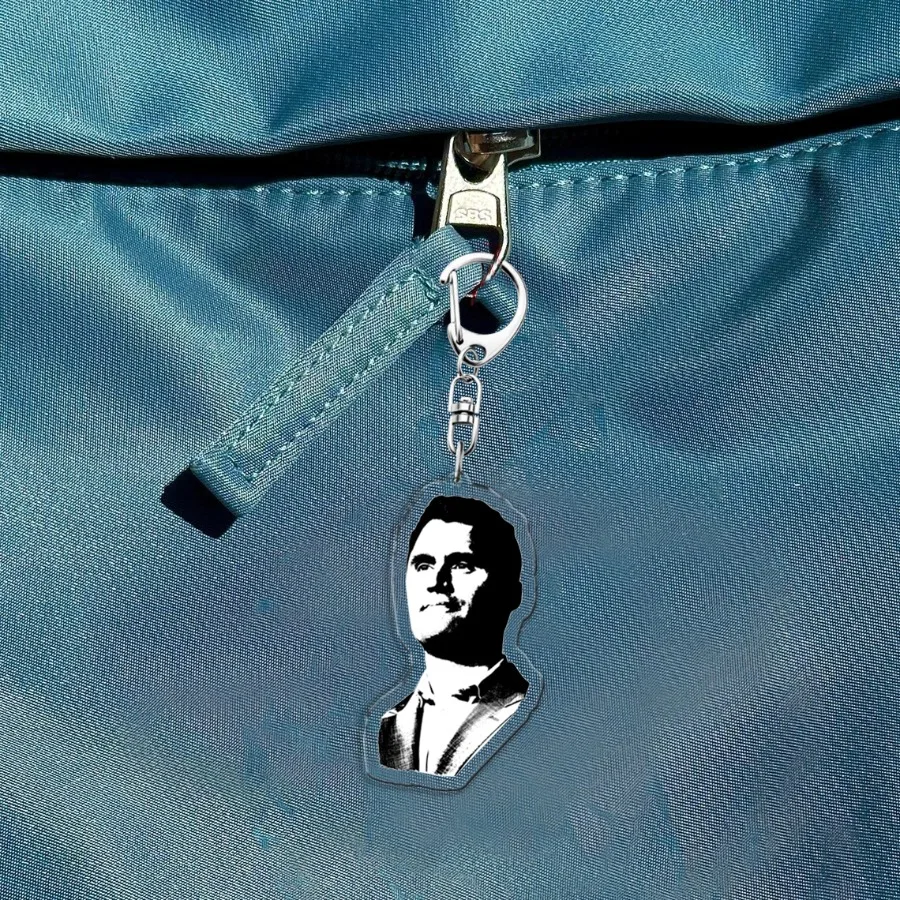 Turning Point Usa Keychains for Accessories Bag Charms Jewelry Rip Charlie Keyrings Womens Keyrings Jewelry Fans Freinds Gift