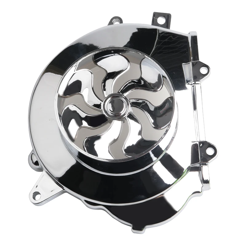 For Dio 50 DIO50 TODAY AF61 AF62 AF67 Motorcycle Scooter Chrome Fan Cover Plating Engine Cooling Cover