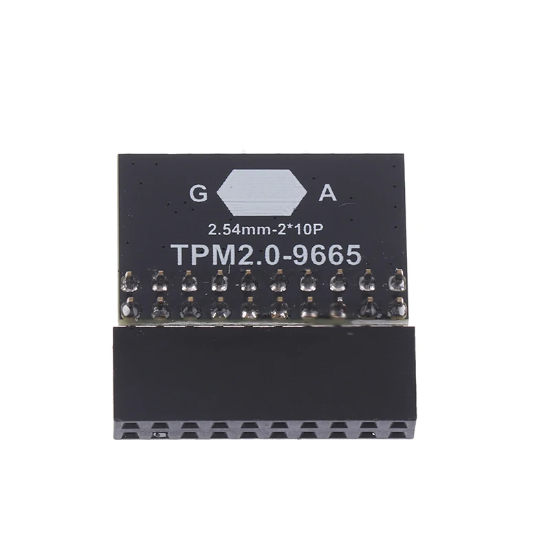 TPM 2.0 Encrypted Security Module Board LPC 20 Pin Mainboard Card TPM2.0 Module For ASUS Gigabyte Motherboard For Windows11