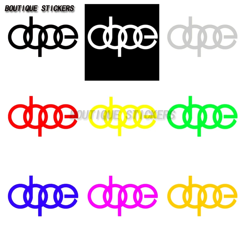 

Sticker Vinyl Decal Window Car JDM Euro Drift Illest Stance A4 S4