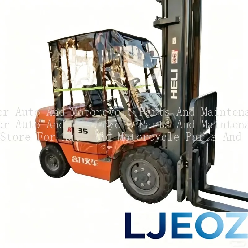 For Heli Hangcha Longgong Liugong Forklift Rain Cover Car Clothing Thickened Rain Curtain Windshield Awning Suitable Shade Fit