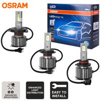 OSRAM H7 H4 H1 H8 H11 9005 9006 LED Car Headlight Bulb HB3 HB4 HIR2 9012 LED Fog Light 80W High Power Copper Tubes Auto Lamp 12V