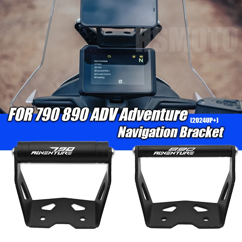 Fit For 790 890 ADV Adventure R 790ADV 890ADV 2024 2025 Motorcycle Accessorie Mobile Phone Holder Stand GPS Navigation Bracket