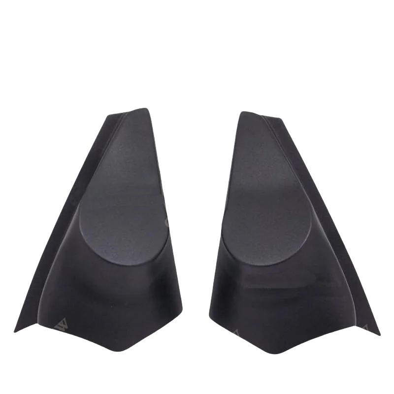 2PCS For Toyota Rush 2010 Car Tweeter Refitting Audio Door Angle Gum Speaker Cover Boxes Mounts