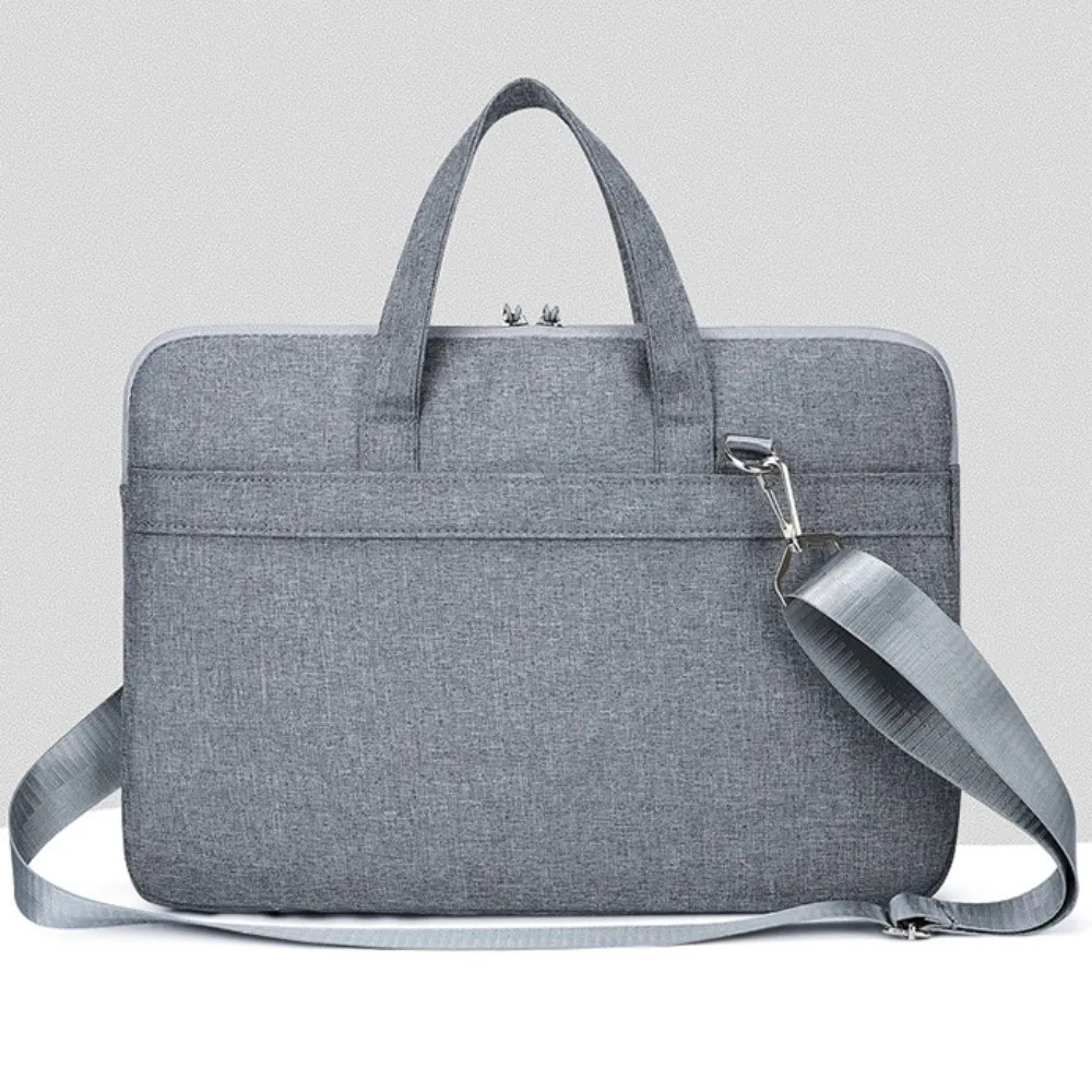 

Деловая сумка для ноутбука с плечевым ремнем, портфель с ручкой, портативные сумки для ноутбука, 14-дюймовая водонепроницаемая сумка через плечо для ноутбука