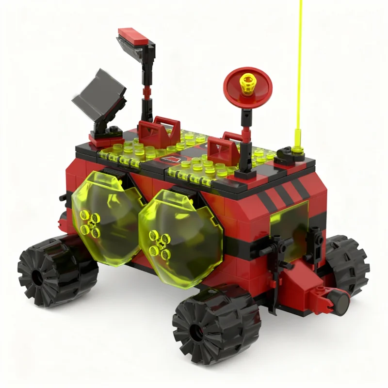 174pcs MOC Space M Tron Phobos Miner Carrier Model Building Blocks Construction Toy Christmas Gifts Creative DIY Idea Education