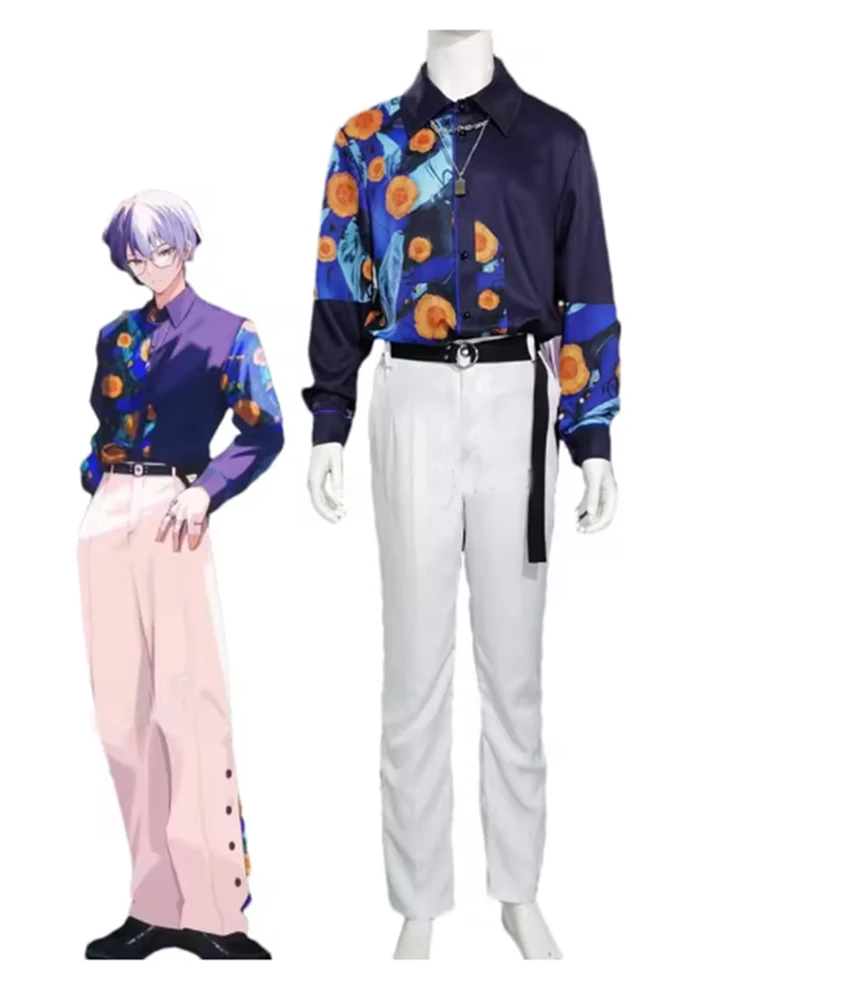 

Anime Project Sekai Colorful Stage Cosplay Costume Aoyagi Toya Outfits Uniform Anime Daily Casual Performance Wear For Men Boy