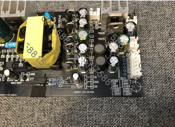 High-power Power Supply, Multi-channel Output 15V (5V), 12V (48V)，Professional Mixing Console Switching Power Supply Board