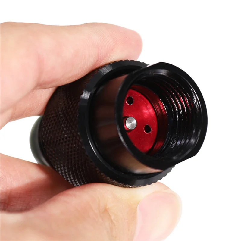 

【Flash Sale】HPA Tank Regulator Valve G1/2-14 Thread Saver CO2/Compressed Air Pin Valve Depressor Adapter