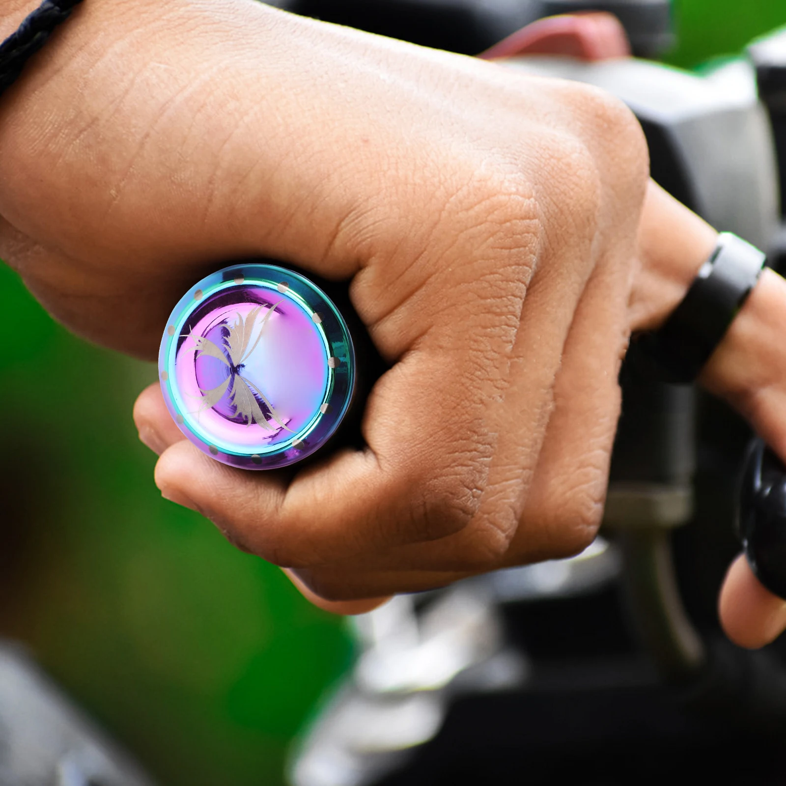 2 قطعة المقود الألومنيوم نهاية المقابس دراجة هوائية جبلية بار نهاية قبعات مقبض قبضة السدادات الدراجات اكسسوارات الطريق دراجة المقود قبعات