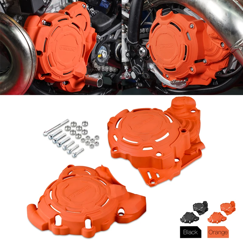 For KTM 2023 2024 SX 250 SX 300 XC 250 XC 300 Engine Clutch Cover Ignition Guard Protector For Husqvarna TX 300 TC 250 TC 300