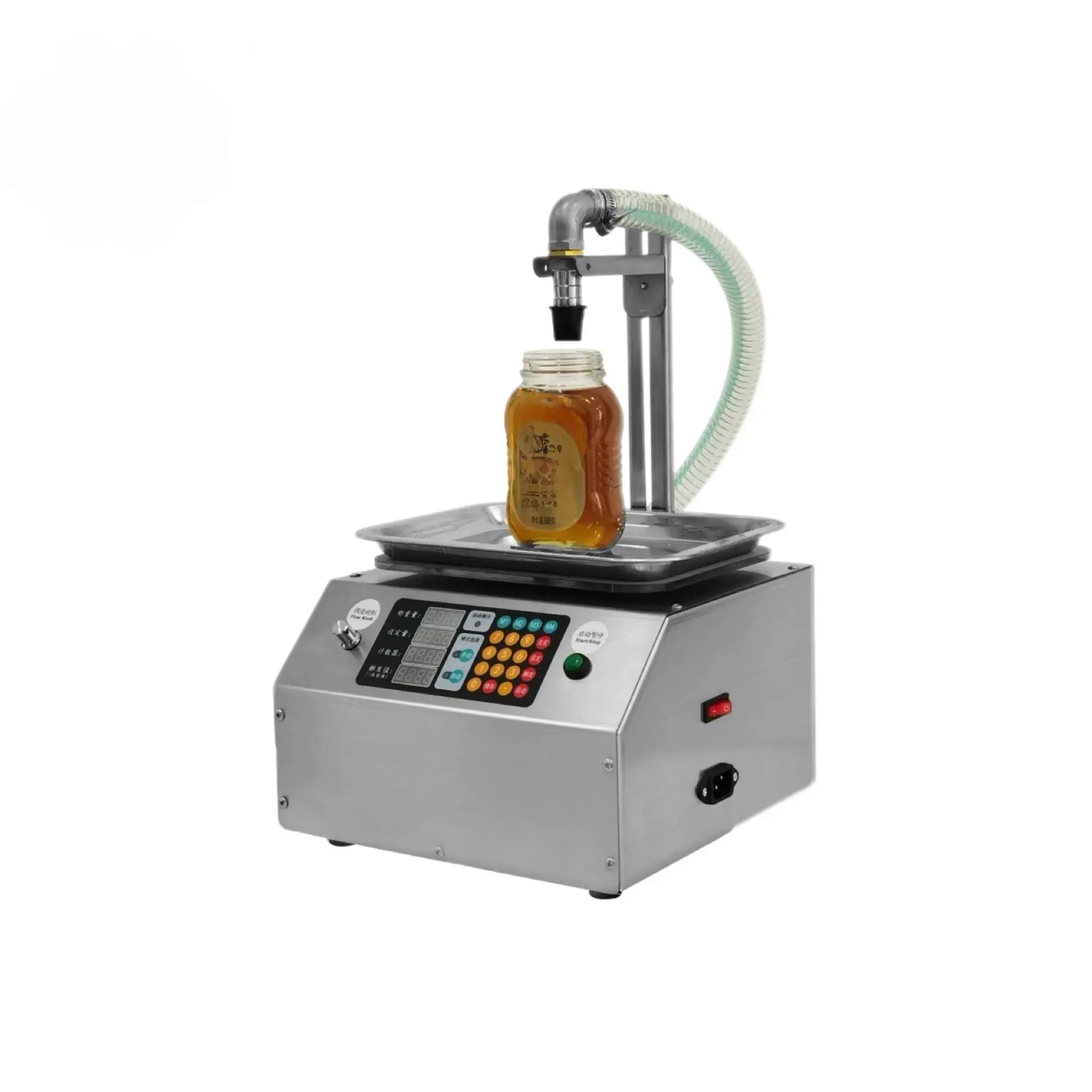 High-Viscosity Liquid Filling Machine – CSY-L15 Automatic Flow & Weighing Dispenser for Honey, Sauce & Oil