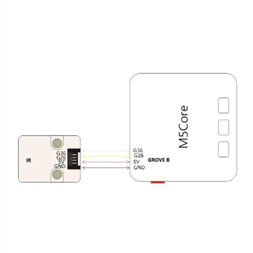 M5Stack infrared unit Infrared emission/reception Infrared transceiver sensor GPIO interface