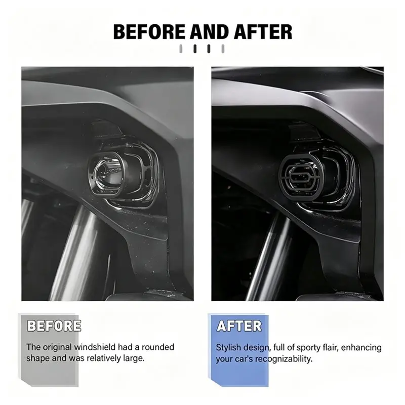 【Price Drop !!】-Fog Light Protector Cover Decoration For VOGE SR450X Motorcycle Fog Lamp Guard For SR 450X 2026-