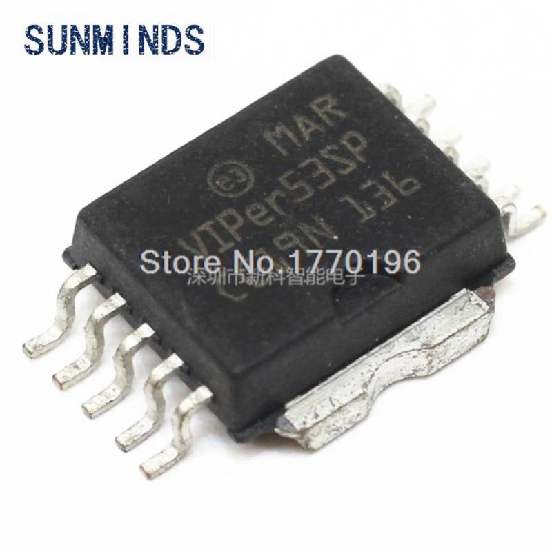 5Pcs VIPER53SP13TR VIPER53SP VIPER53ESP SMD SOP10 automotive AC-DC converter chip