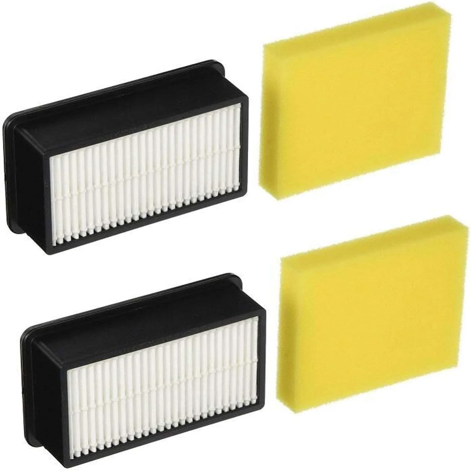 

2 + 2 Pack Style 1008 Filter for CleanView Upright Vacuums 9595A, 1819, 1822, 1825, 1831, 1330, 1332. 2 Pre-Motor Foam Filter a