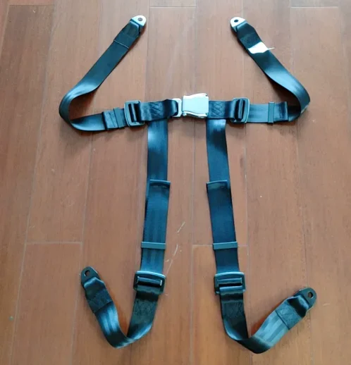 

Durable Direct Sales Karting Racing Seat Belt Quick Release Four-point Seat Belt Simple Seat Belt Four-point
