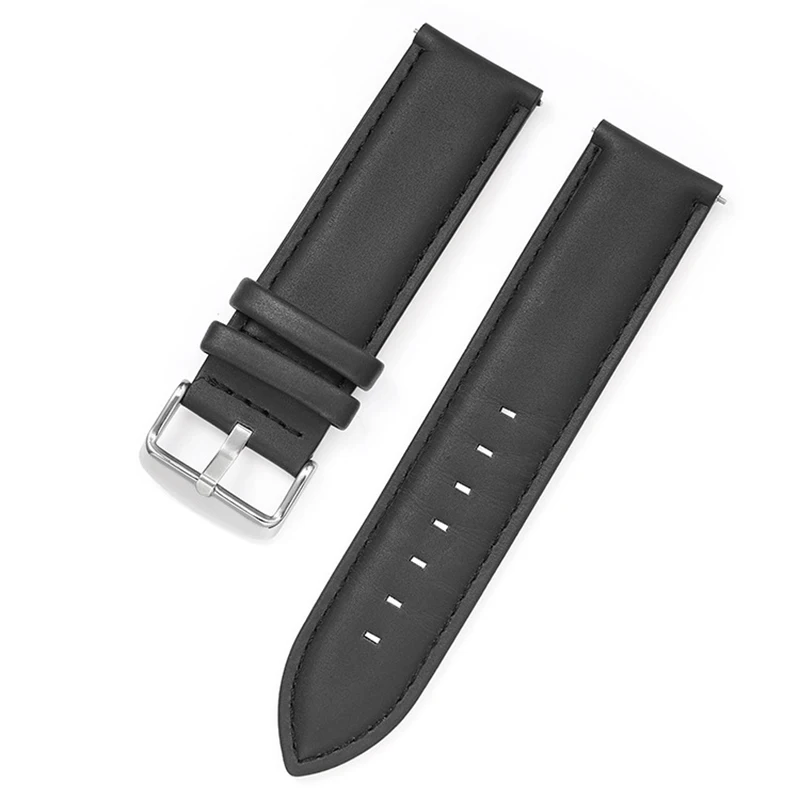 18mm Watch Band For Garmin Vivoactive 4S Venu 3S 2S Strap Vivomove 3S Forerunner 255S 265S For Huawei GT4 41mm Leather Bracelet