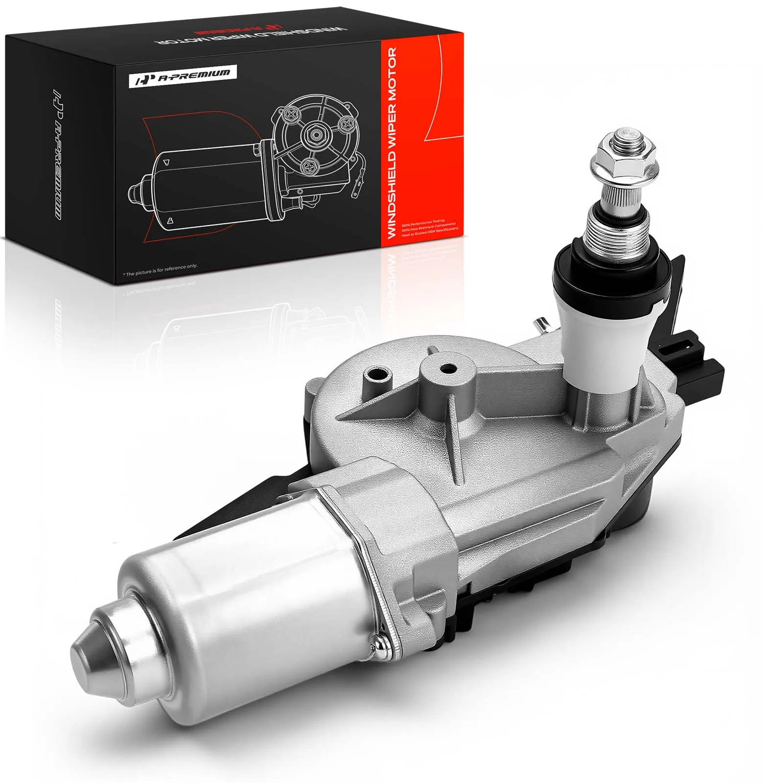 A-Premium Rear Windshield Wiper Motor for Hyundai Santa Fe Santa Fe XL Santa Fe Sport 2013-2018