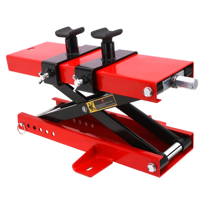 

Motorcycle lift table jack Heavy-duty locomotive hydraulic electric motorcycle maintenance table bracket