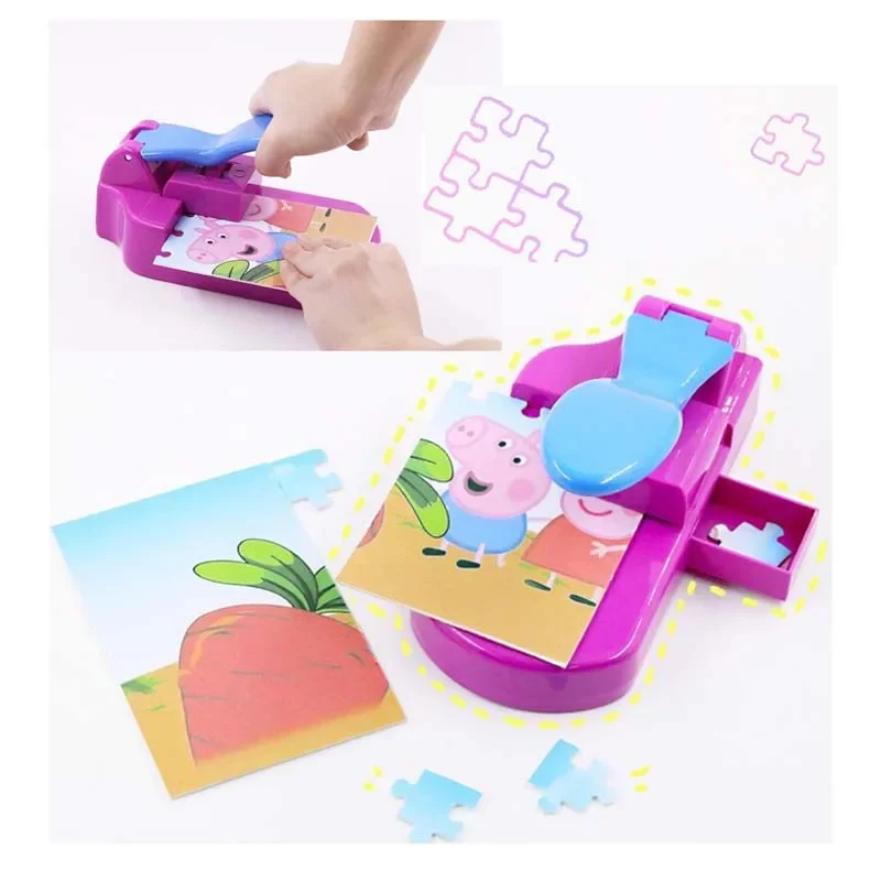 

Kids Educational Puzzle Toy Making Jigsaw Cutter Animal Cartoon Traffic Tangram Jigsaw Craft DIY Paper Cutting Machine Gift