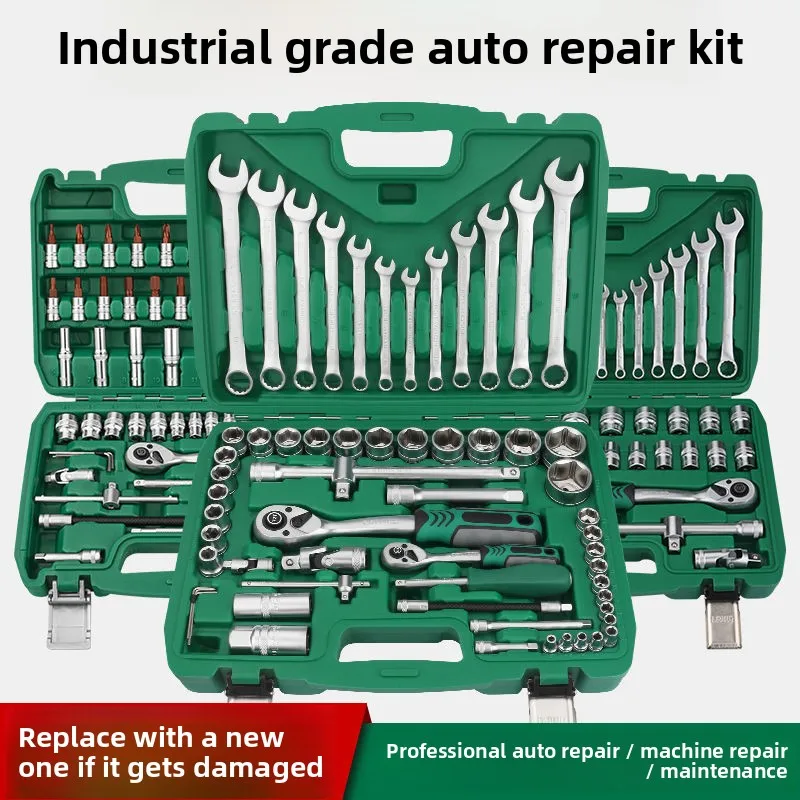 

Neatly Durable Professional Socket Wrench Set Drive Box Spanner Auto Repair Tool Hand Tool Home Use Mechanic