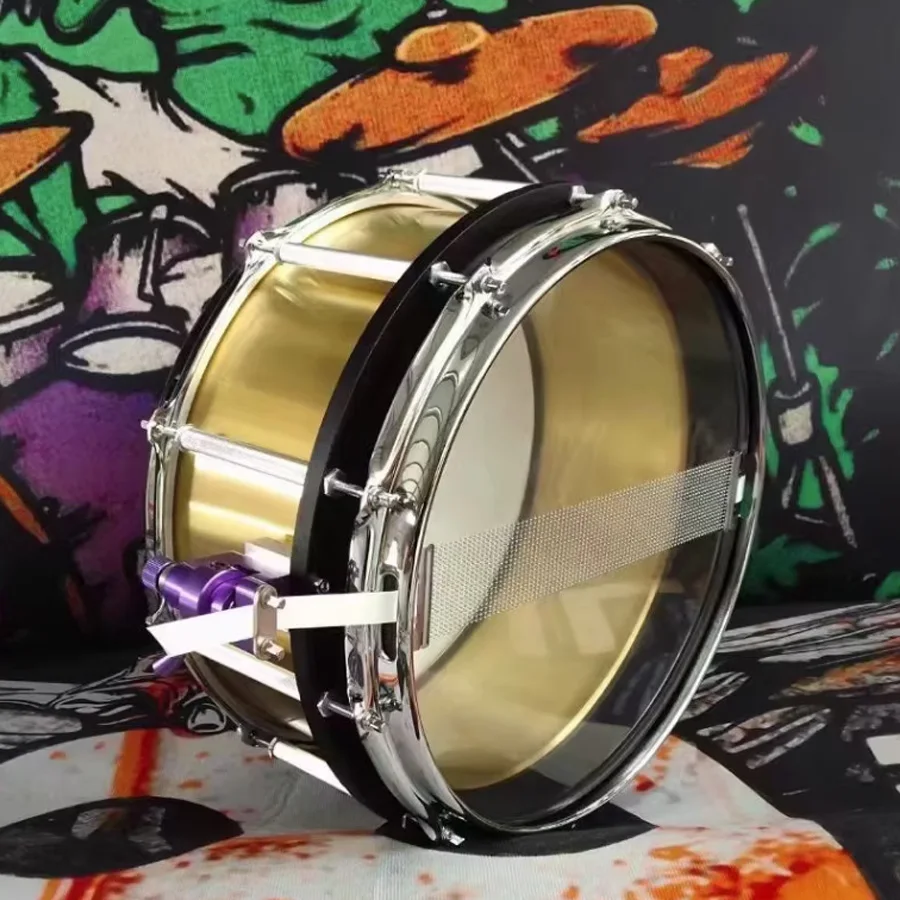 14-inch Bronze & Aluminum  Floating Snare Drum