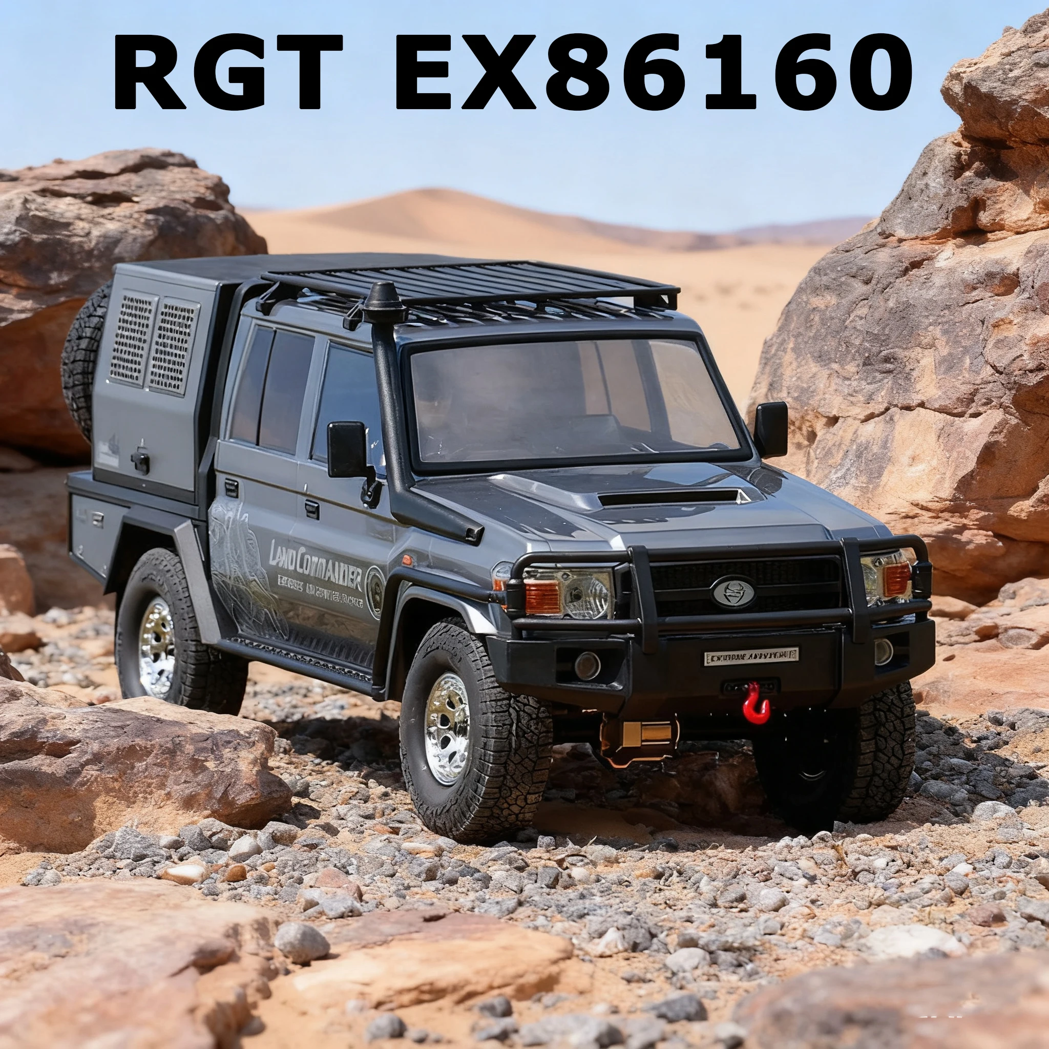 1/10 RGT EX86160 LC79 لانو قائد مقياس التحكم عن بعد الكهربائية على الطرق الوعرة RC سيارة محاكاة تسلق لعبة السيارة #2