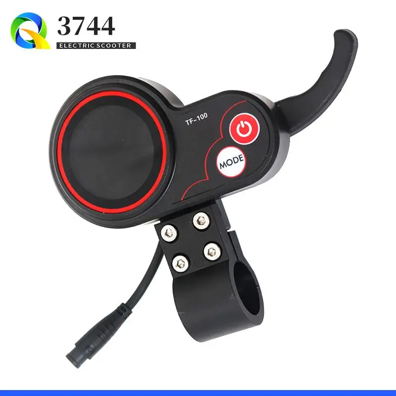 For KUGOO M4 Electric Scooter Kickscooter TF‑100 Instrument Display Panel With Charging 6 Pin Communication Speedometer