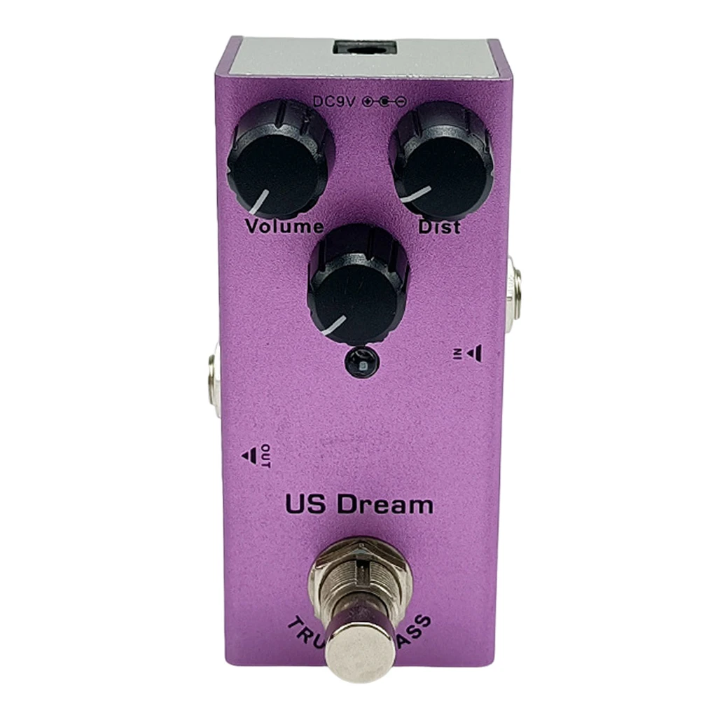 Mini Single Type Electric Guitar Effects Pedal Overdrive Distortion Chorus Tremolo Delay for Electric Guitars