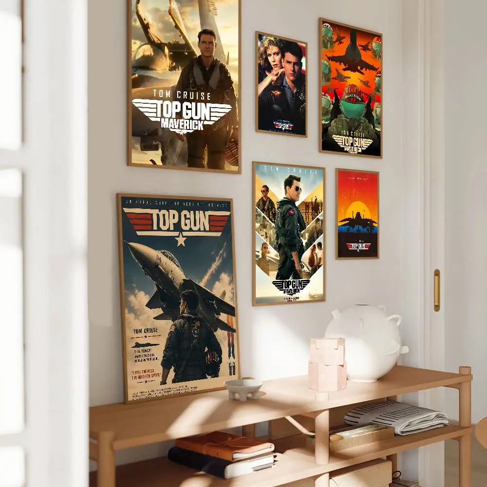 Movie T-Top Gun Maverick Wall Art Prints Canvas Painting Poster Picture For Office Living Room Home Decor