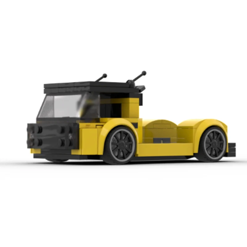 Speed Racing Car Model MOC Building Bricks Classic Transport Truck Modular Technology Children Holiday Gifts Assemble Toys Suit