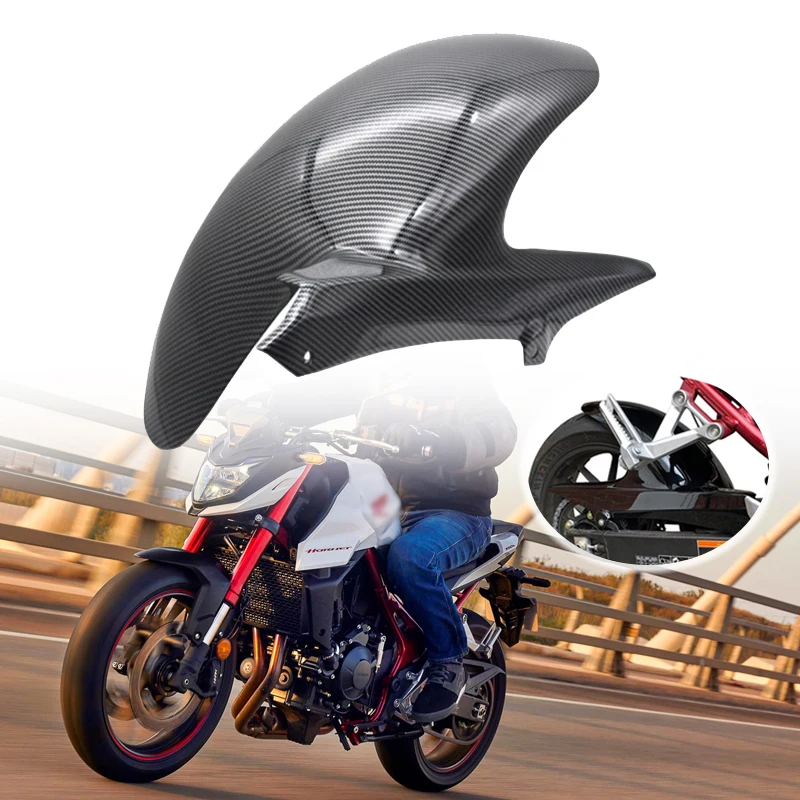 

Motorcycle CB750 Accessories Carbon Look Rear Fender Wheel Hugger Mudguard Splash Guard Cover For Honda CB 750 Hornet 2023 2024