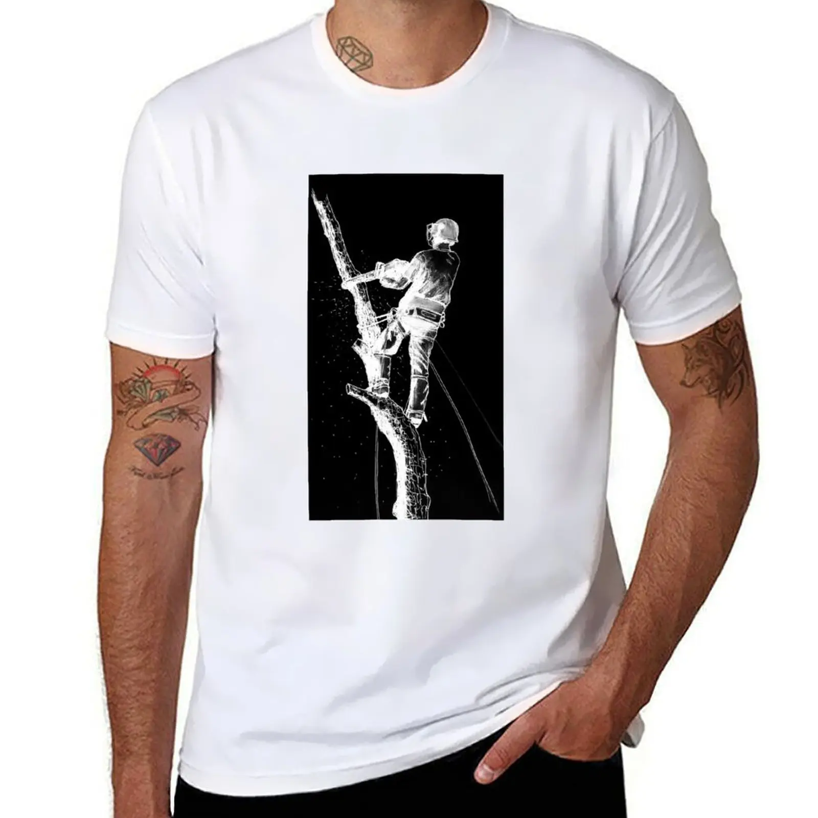 

Tree Arborist design. Surgeon T-Shirt Summer Holiday Casual Tee