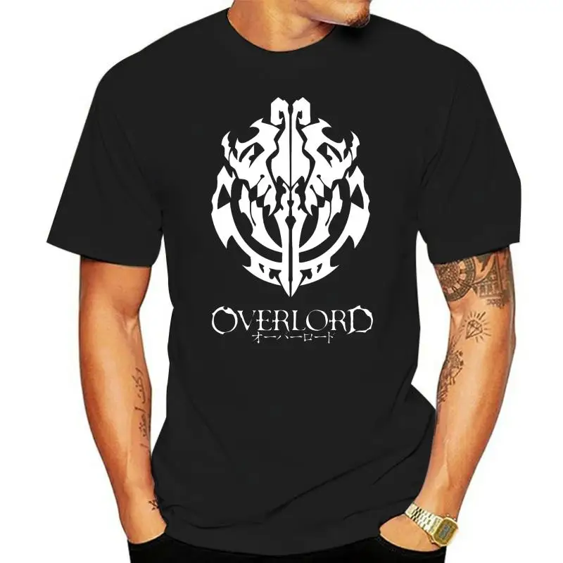 Overlord Anime - Guild Emblem Ainz Ooal Gown t-shirt 2024 uomo o-collo Design a maniche corte