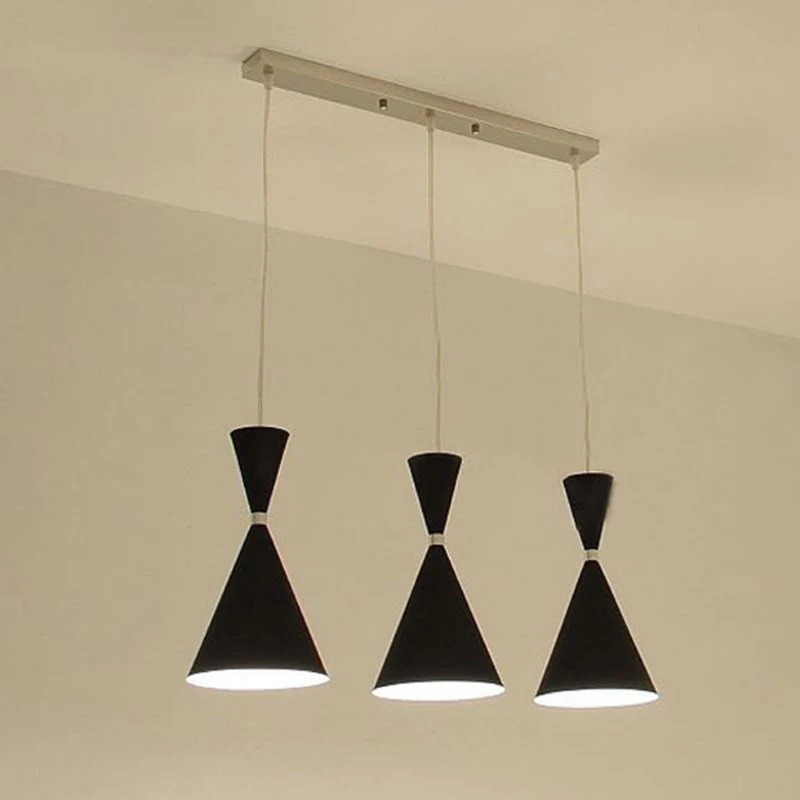 Lampe suspendue en aluminium au design moderne, luminaire décoratif d'intérieur, idéal pour un loft