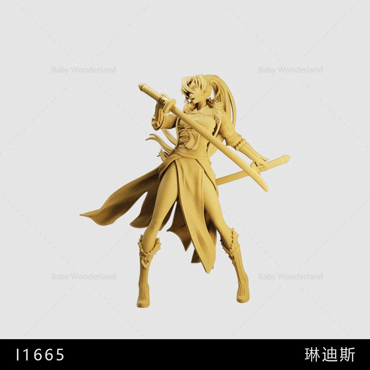 In Stock 1/64 1/43 1/35 Game Male And Female Hero Mercenary Teacher Figures Unpainted Model Creative Scene Vehicle Toys