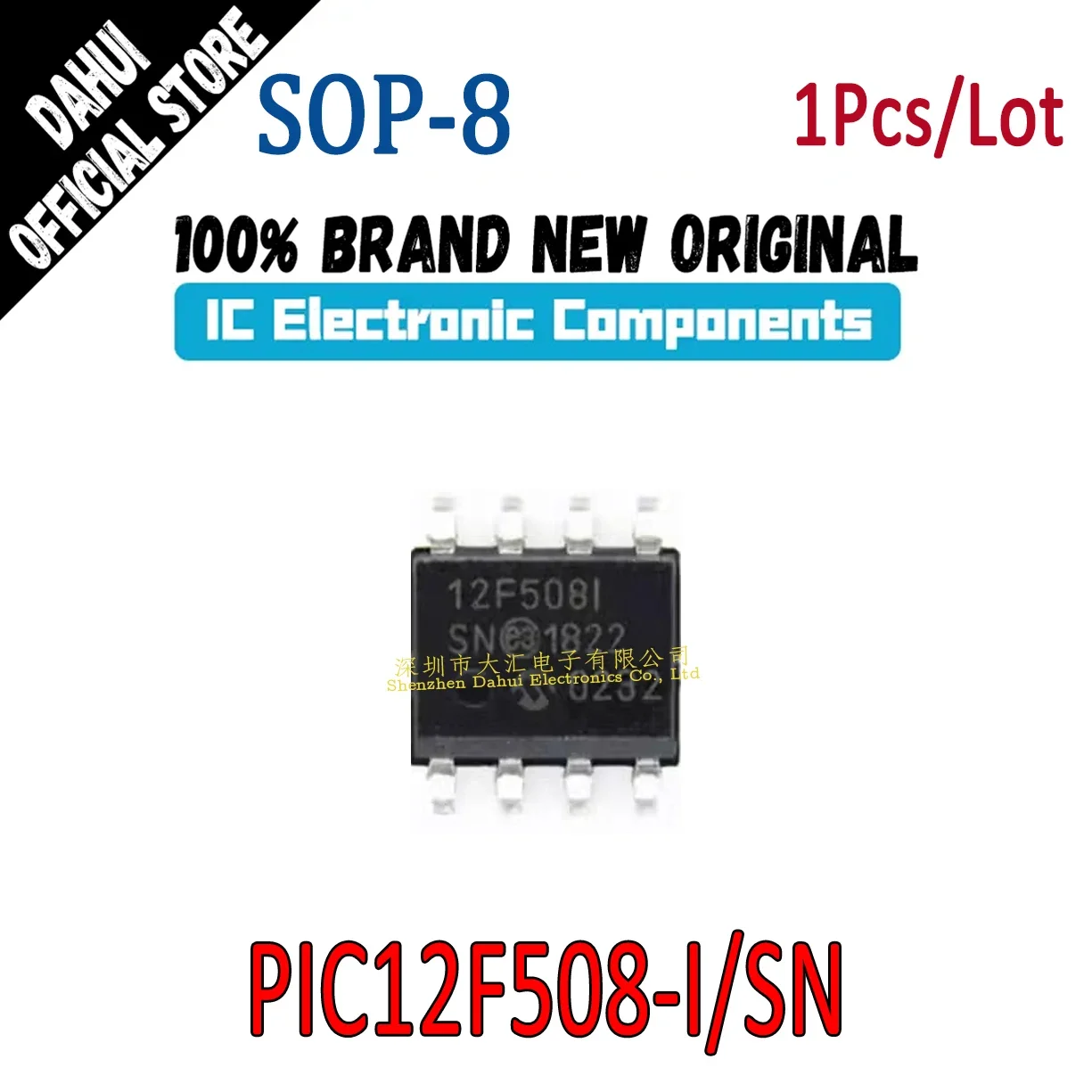 PIC12F508-I/SN 12F508I PIC12F508 I SN SOP-8 Microcontroller chip IC new original