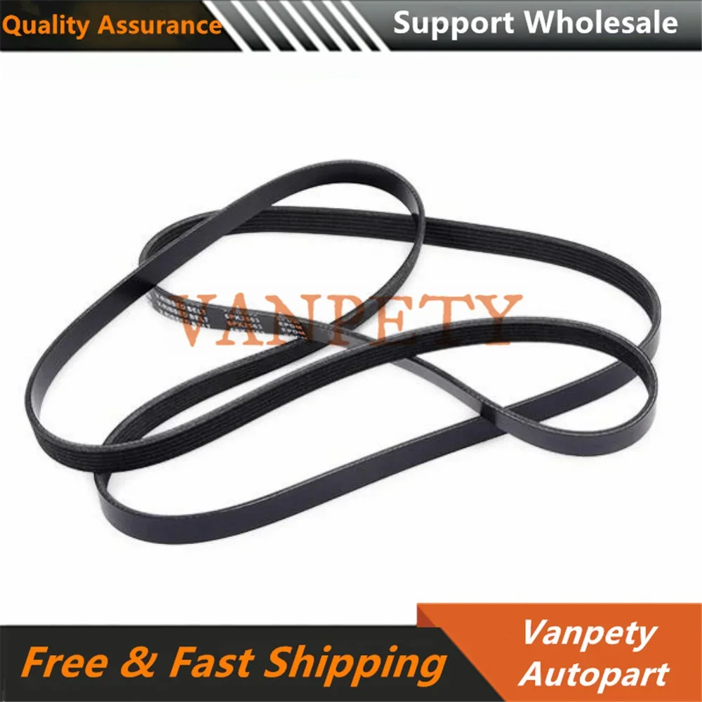 For 6PK2563 4451A114 1340A123 ALTERNATOR & OTHERS LANCER Asx Outlander 07-12 Generator Air Conditioning Pump Booster Pump Belt